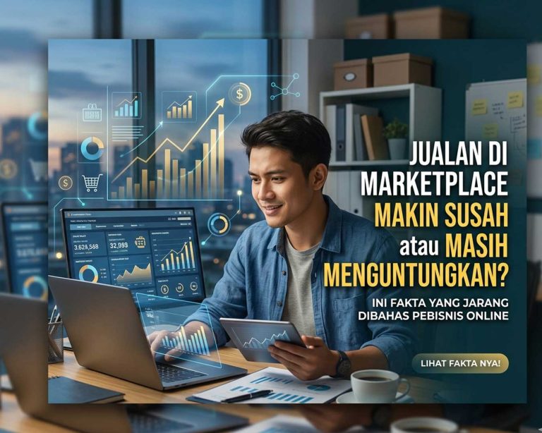 Jualan di Marketplace Makin Susah atau Masih Menguntungkan? Ini Fakta yang Jarang Dibahas Pebisnis Online