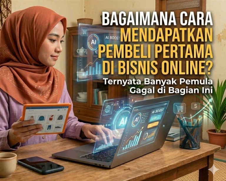 Bagaimana Cara Mendapatkan Pembeli Pertama di Bisnis Online? Ternyata Banyak Pemula Gagal di Bagian Ini