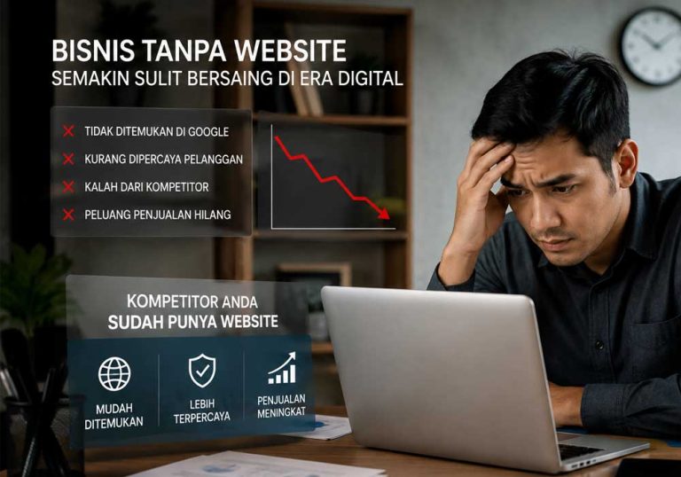 Jangan Sampai Terlambat! Bisnis Tanpa Website Semakin Sulit Bersaing di Era Digital